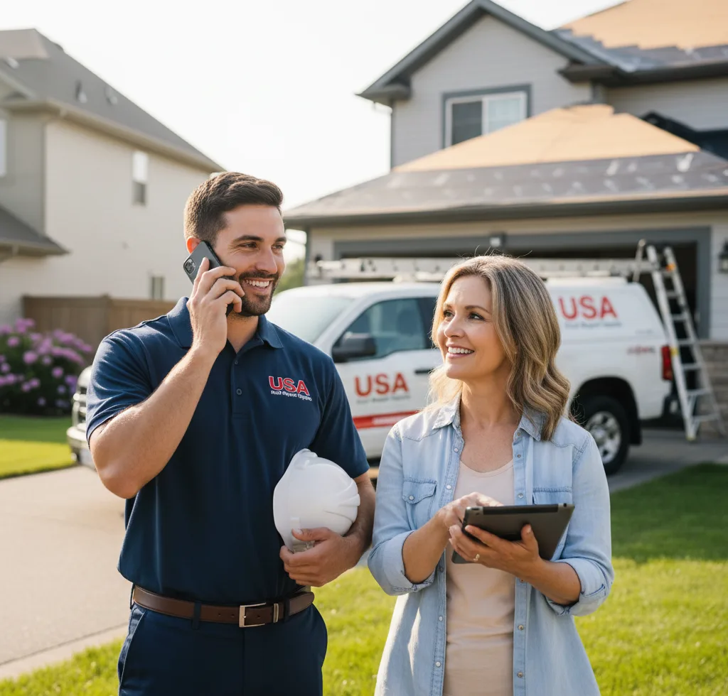 USA Roof Repair Experts customer support in Sidman